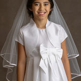 Satin Communion Bolero