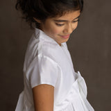 Satin Communion Bolero
