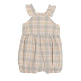Flower Farm Tan Baby Romper