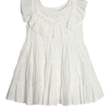 Gingham Dreams Flutter Sleeve Dress