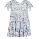 Flower Farm Purple Natural Dress
