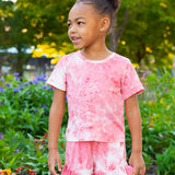 Strawberry Cloud Two Piece Short Set