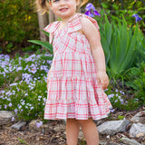 Pink Power Empire Waist Dress