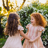 Tulip Fields Cap Sleeve Dress