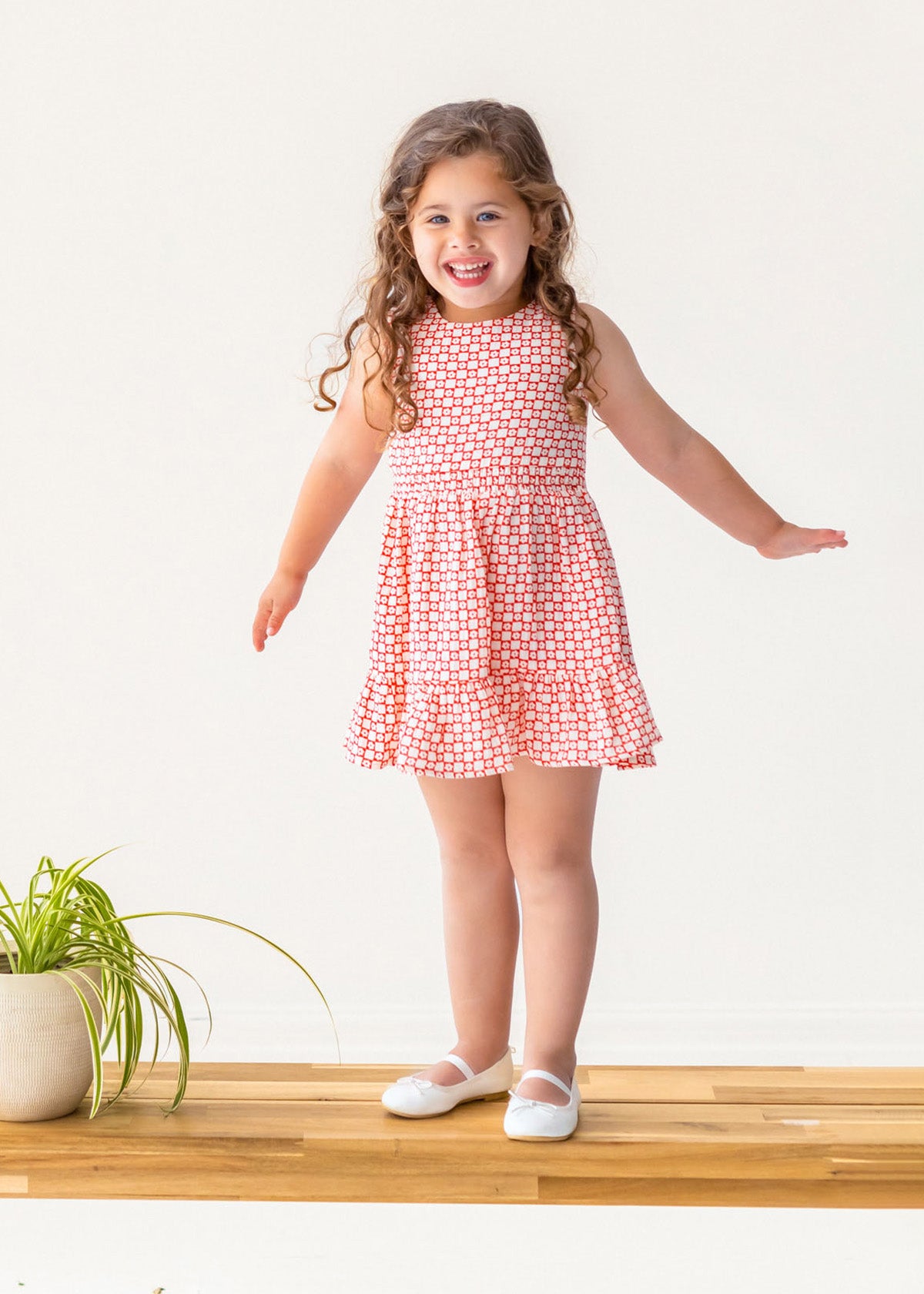 Little Red Wagon Dress – Mabel + Honey