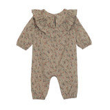 Berry & Olive Wreath Rayon Romper