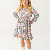 Flower Mae Long Sleeve Floral Dress