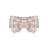 Periwinkle Purple Plaid Hair Accessory