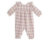 Periwinkle Plaid Romper