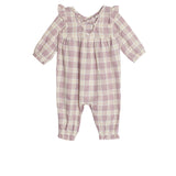 Periwinkle Plaid Romper