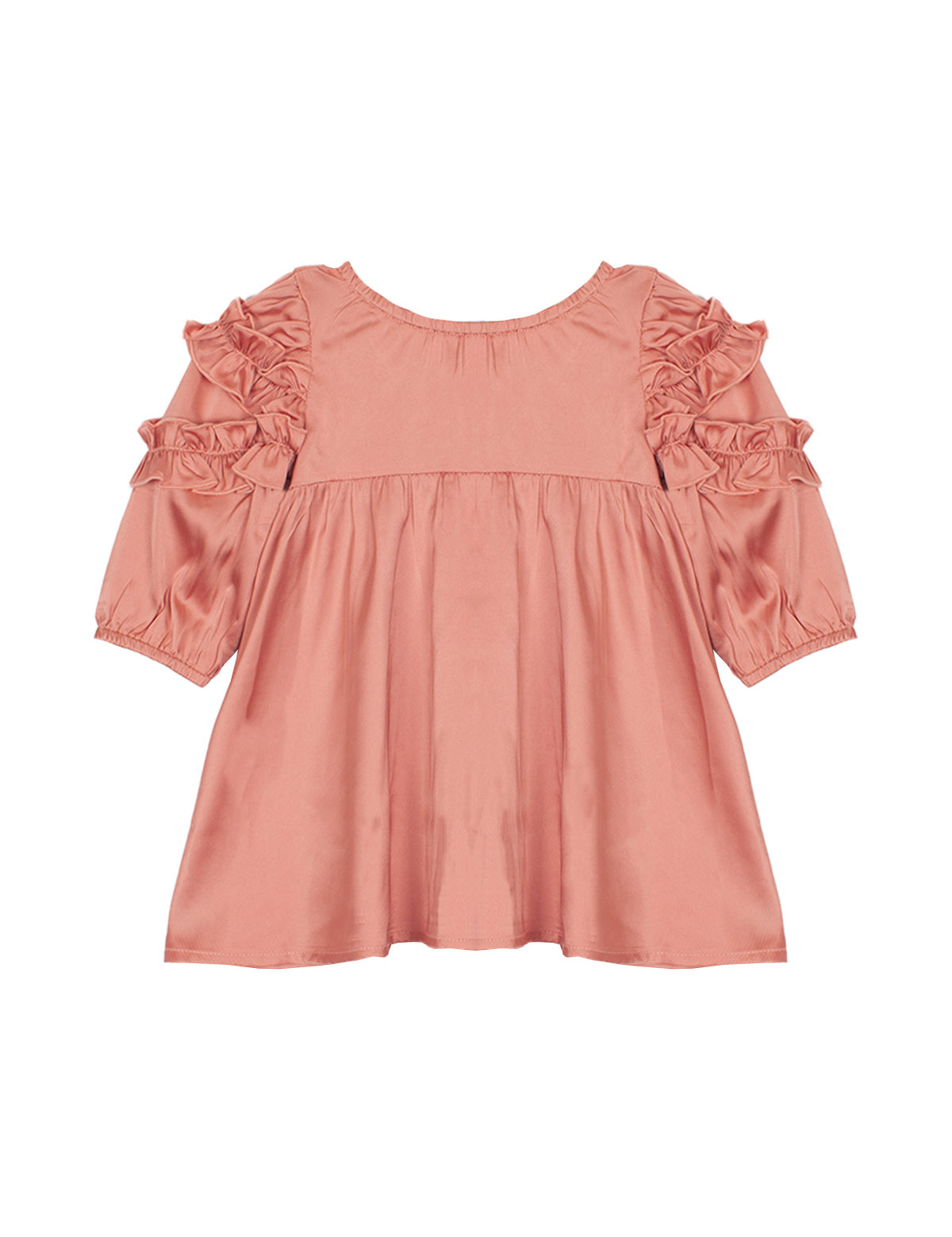 Symphony Ruffled Sleeve Dress