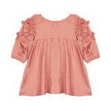 Symphony Ruffled Sleeve Dress