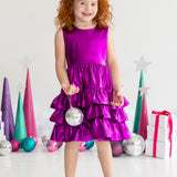 Rockin' Around Ruffled Tiered Dress