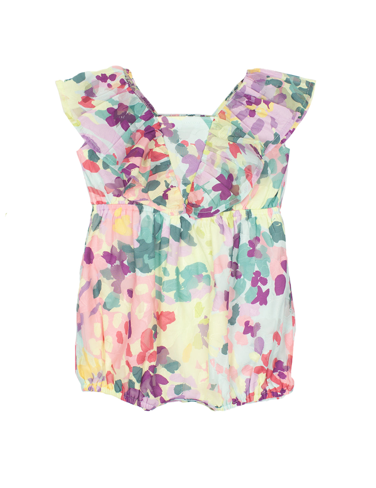 Watercolor Baby Romper