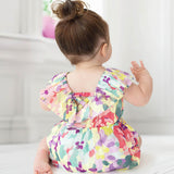 Watercolor Baby Romper