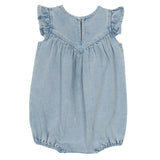 Sunset Fields Blue Baby Romper