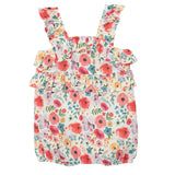Dancing Petals Baby Romper