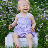 Super Bloom Baby Romper with Bow