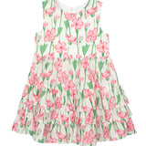 Coquette Pink Floral Dress