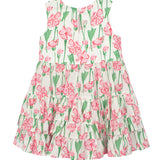 Coquette Pink Floral Dress