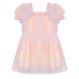 Sprinkles Puff Sleeve Dress