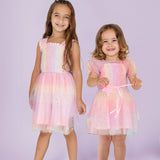 Sprinkles Puff Sleeve Dress