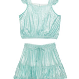 Aqua Two Piece Set