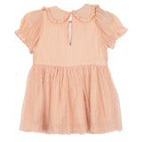 Pitter Patter Pink Puff Sleeve Dress