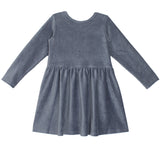 Skylar Blue Button Dress