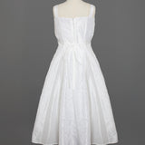 A-Line Communion Dress with Textured Taffeta