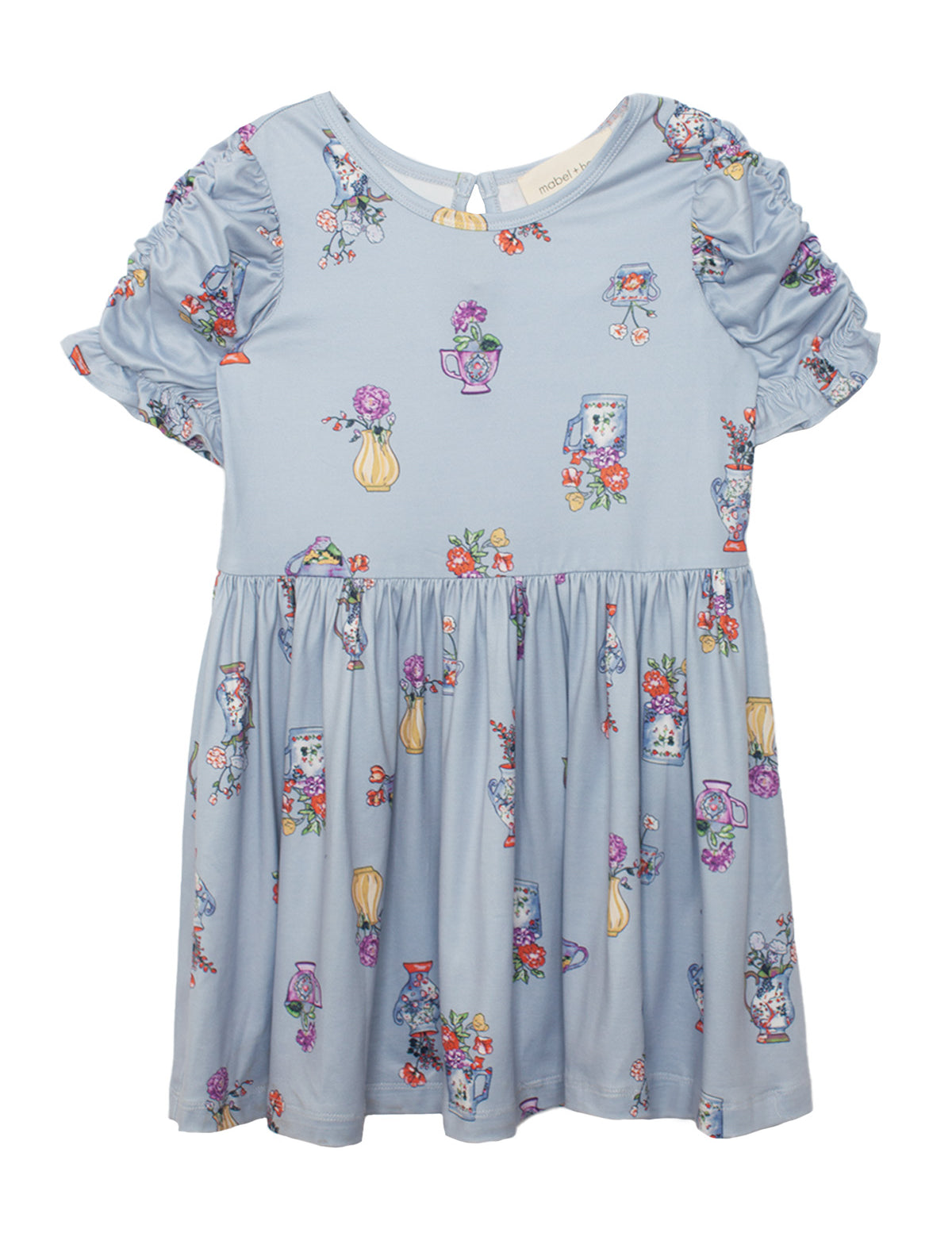 Tea Cup Blue Dress
