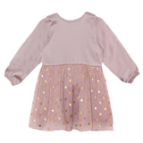 In The Stars Pink Overlay Dress