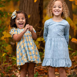 Leah Checkered Dress