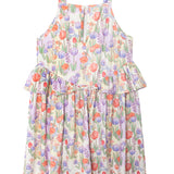 Tulip Twirl Sleeveless Dress