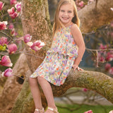 Tulip Twirl Sleeveless Dress