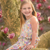 Tulip Twirl Sleeveless Dress
