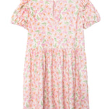 Wild Savanna Short Gathered Sleeve Dress