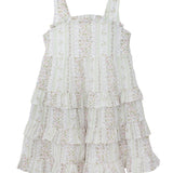 Graceful Garden Sleeveless Floral Dress