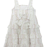 Graceful Garden Sleeveless Floral Dress