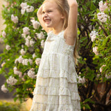 Graceful Garden Sleeveless Floral Dress