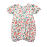 Florentine Short Gathered Sleeve Romper