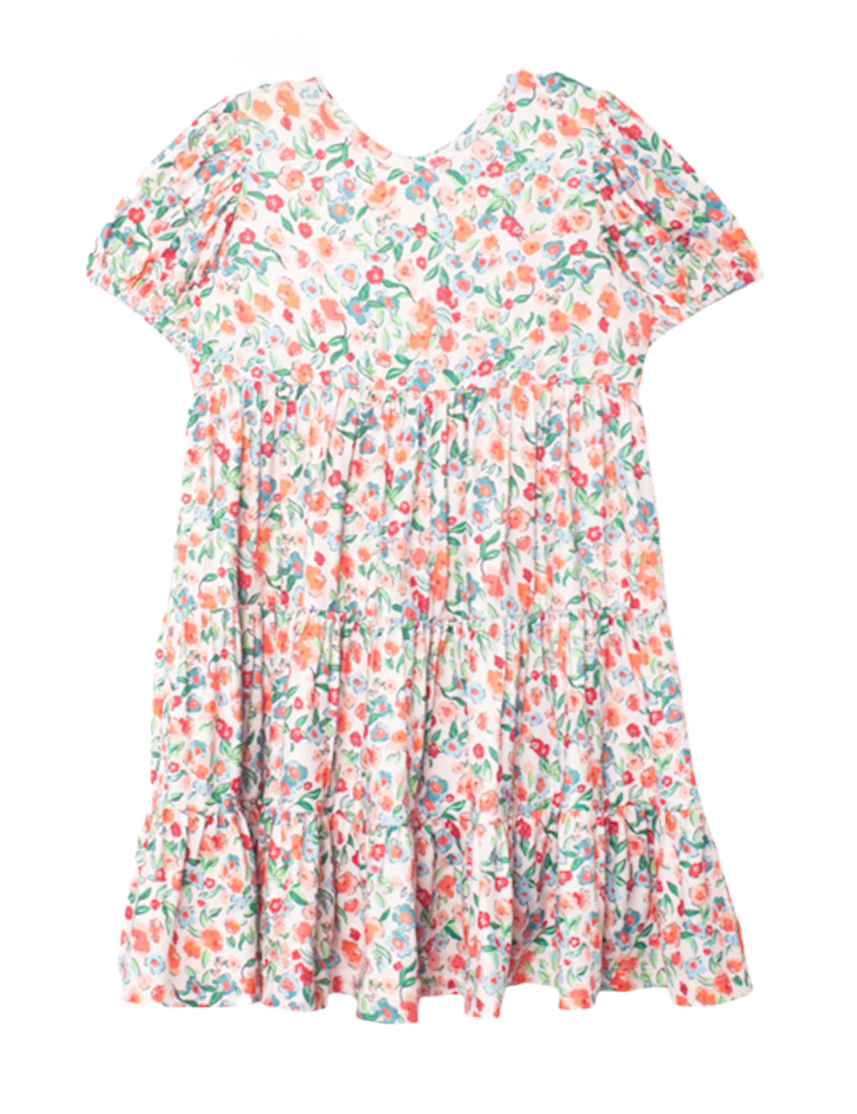 Florentine Short Gathered Sleeve Dress