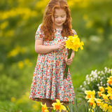 Florentine Short Gathered Sleeve Dress