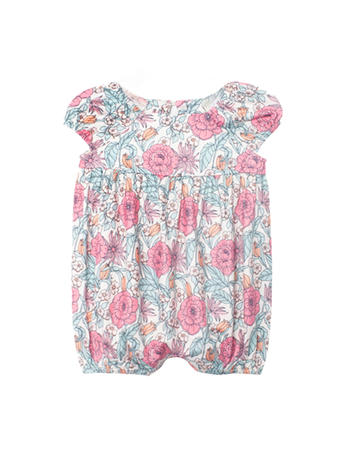 April Cap Sleeve Romper