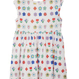 Little Garden Parade Cap Sleeve Dress