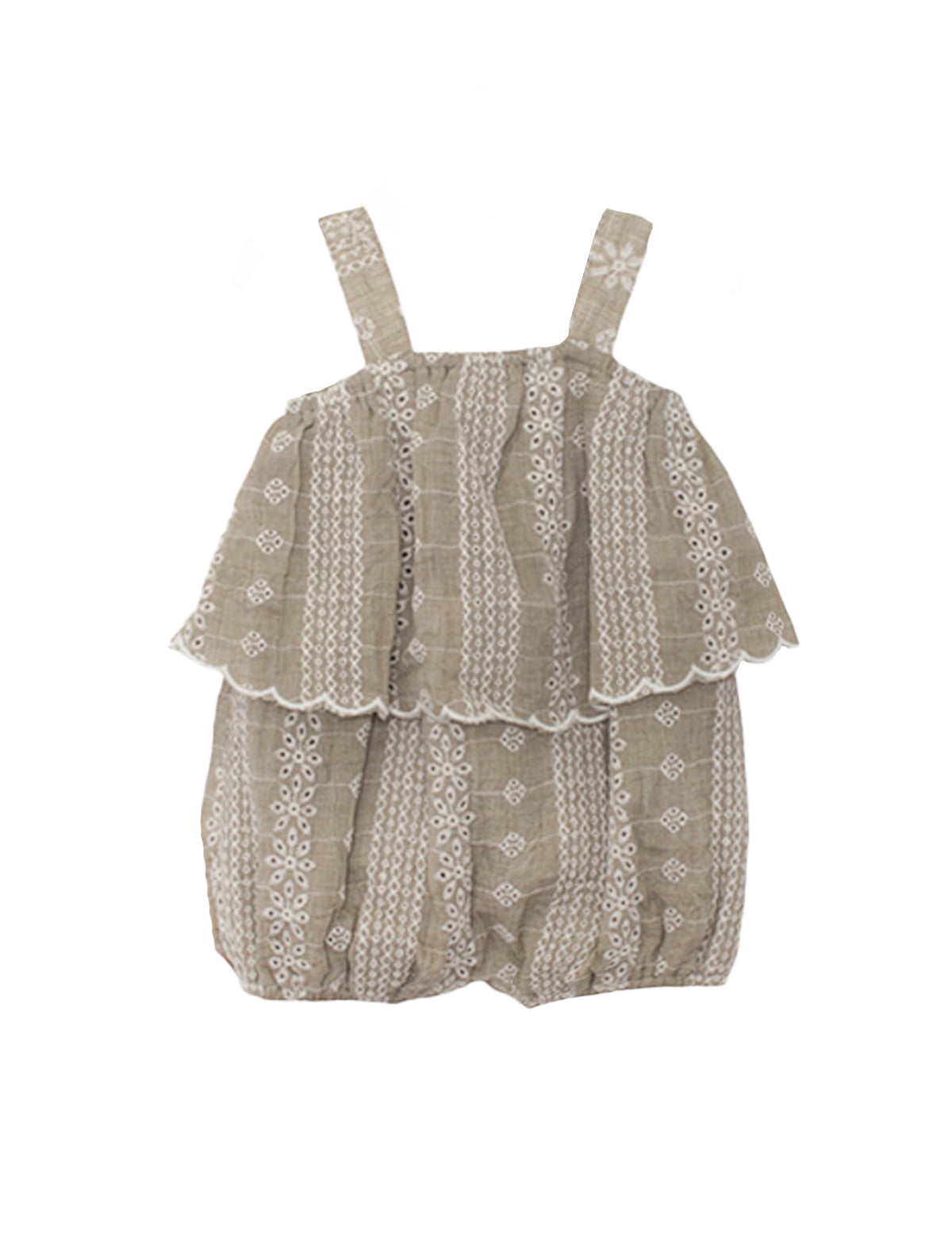 Espresso Sleeveless Romper