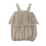 Espresso Sleeveless Romper