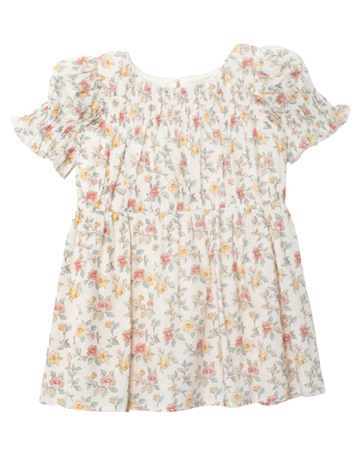 Audrey Flutter Sleeve Dress