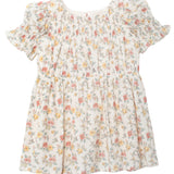 Audrey Flutter Sleeve Dress