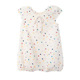 Confetti Cutie Cap Sleeve Romper